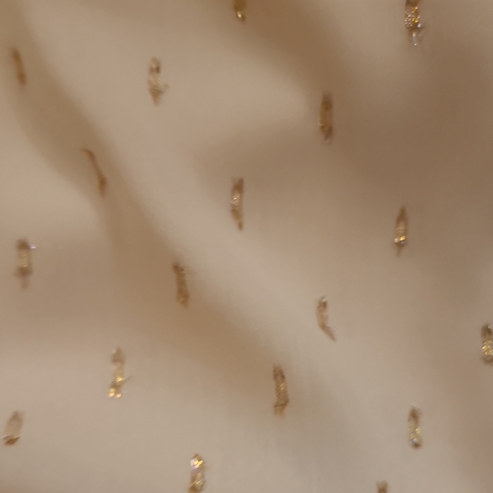 Express Cream Camisole with Gold Accents